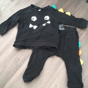 H&M Monster sweatsuit